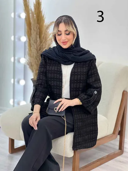 مانتو فکورا آستین پاگن