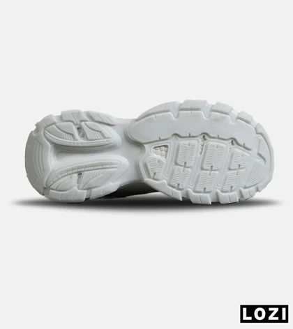 کفش کتانی مردانه و زنانه سفید BALENCIAGA Track low-top Sneakers مدل 7855