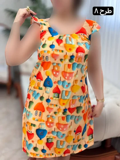 پیراهن نخی سه بعدی 2909