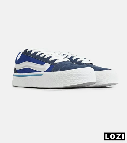 کفش اسنیکرزمردانه آبی سرمه ای VANS مدل 7798