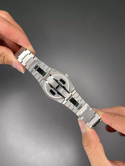 ساعت مچی تیسو پیاریکس سیلور صفحه سبز طرحدار Tissot PRX