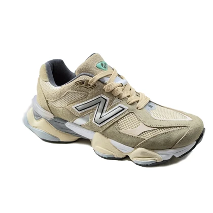 کتانی اسپرت مردانه مدل نیوبالانس 9060 NEW BALANCE رنگ کرم کد 51439
