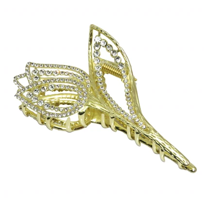 کلیپس مو زنانه مدل گل لاله کد G_Lnd_1279