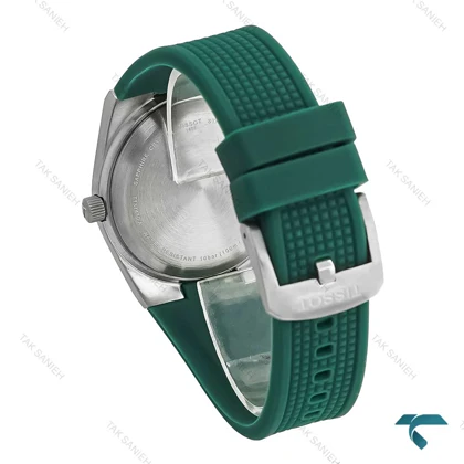ساعت تیسوت مردانه PRX استیل بند رابر سبز Tissot-7354-G