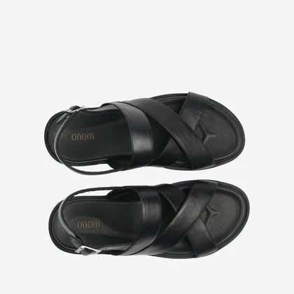 کفش صندل چرم طبیعی مردانه مونو mono مدل J5539
