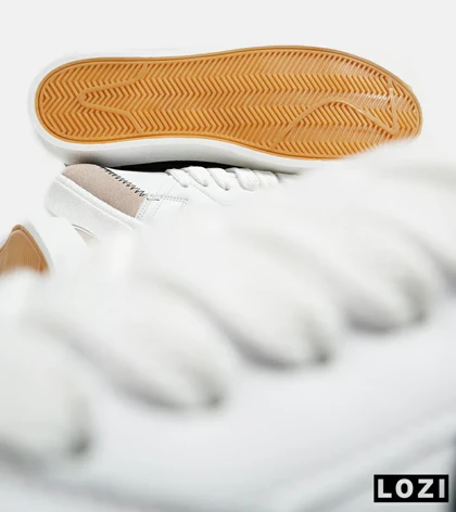 کفش نایک مردانه و زنانه سفید مشکی Nike Blazer Low 77 Jumbo