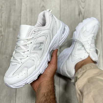 کفش و کتانی مردانه و زنانه مدل نیوبالانس 530 رنگ سفید کد 47158