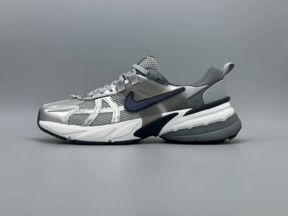 کتانی نایکی وی 2 کی ران طوسی آبی/Nike v2k