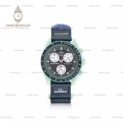 ساعت مچی امگا سواچ ماموریت به زمین Omega x Swatch Mision to the earth