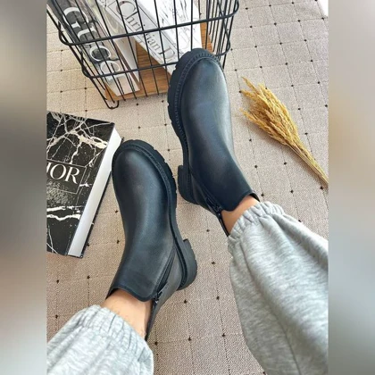 بوت دو زیپ بغل هفتی