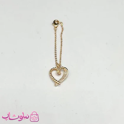 آویز ساعت زنانه وای اس ایکس طرح قلب کد 899