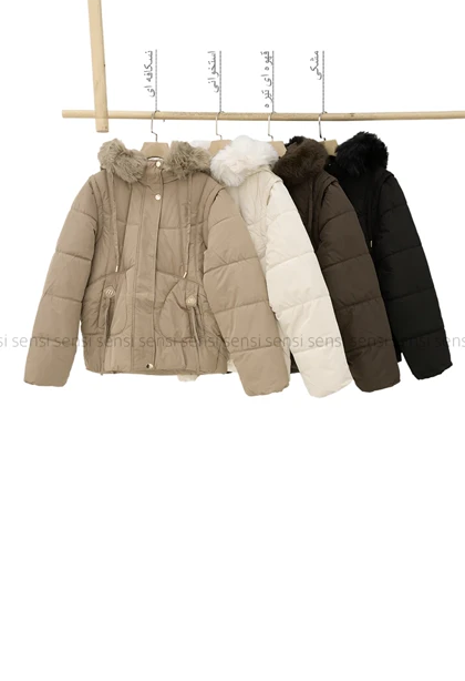 کاپشن وارداتی پافر شو پشم شیشه کد1004855