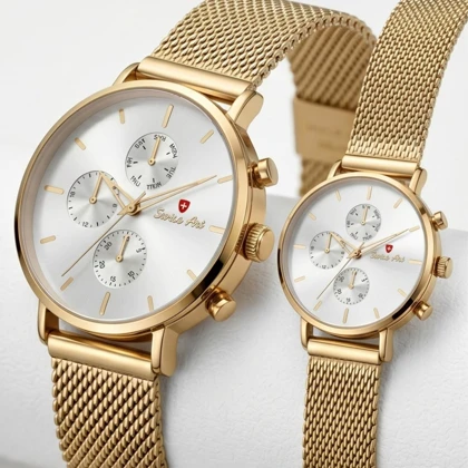 ست ساعت مچی سوئیس آرت مدل 920117-920118GD0300