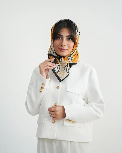 مینی اسکارف رخشان | هیبا