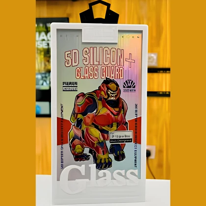 گلس آیفون 17 پرومکس موکوسون Mocoson مدل 5D Silicon Plus ایربگ دار