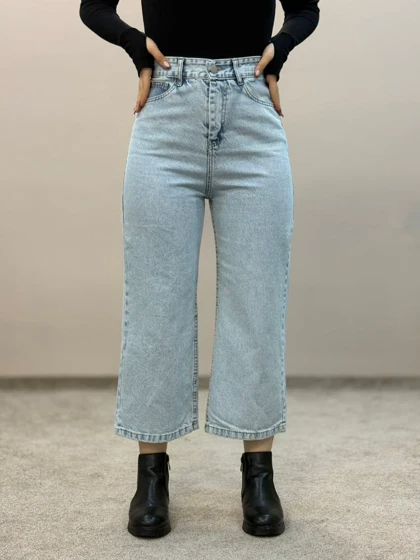 شلوار واید جین قد 6268