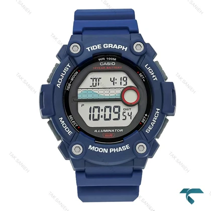 ساعت کاسیو دیجیتالی WS-1300H آبی مردانه Casio-7698-G