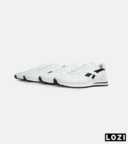 کفش مردانه سفید مشکی ریباک Reebok Classic Nylon