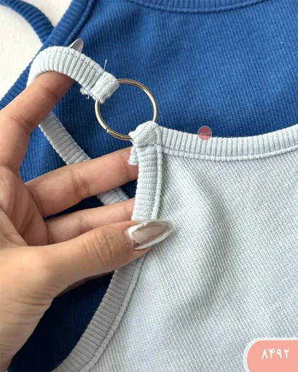 کراپ تاپ بند حلقه‌ای 8492