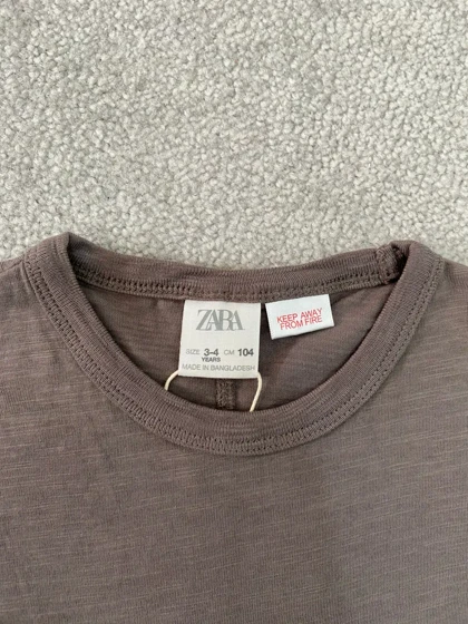 تیشرت آستین کوتاه برند Zara