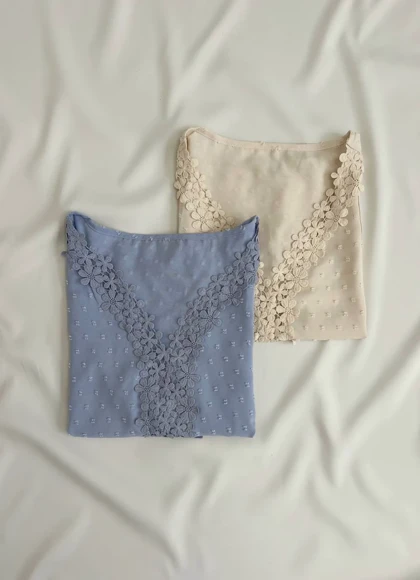 تاپ کرپ نخ اشکی کد 2743