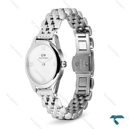ساعت مچی DW زنانه Ophelia نقره ای صفحه سفید DW-7685-L