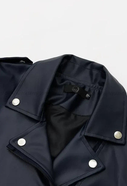 بایکر چرم آستر دار کد1004562