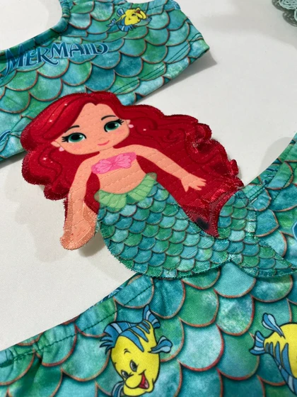 مایو دخترانه عروسکی زارا