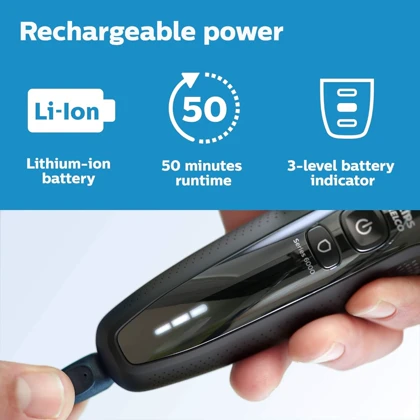 ریش تراش فیلیپس Philips مدل S6810/82 با نمایشگرLED