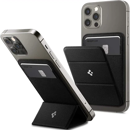 جا کارتی مغناطیسی و هولدر موبایل اسپیگن Spigen Magnetic Card Wallet Smart Fold
