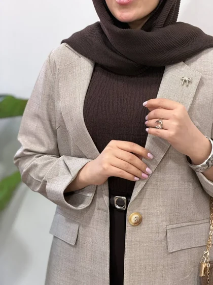 کت گاباردین زنانه نازیلا کد 5932