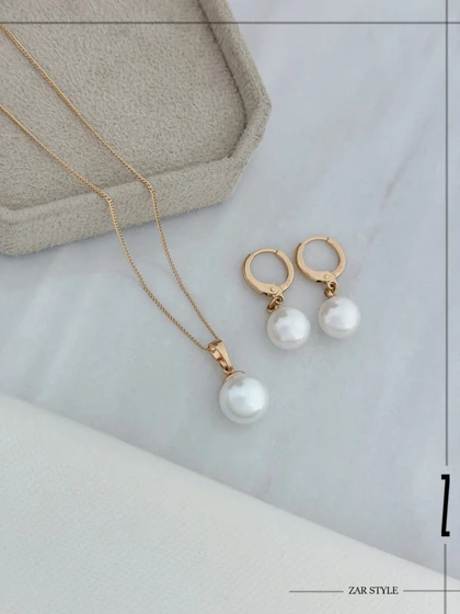 گوشواره مروارید آویز