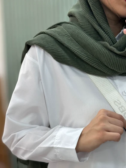 مانتو شومیزی سفید ساده