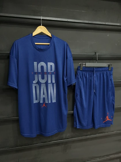 ست تیشرت و شلوارک جوردن با 4 رنگ