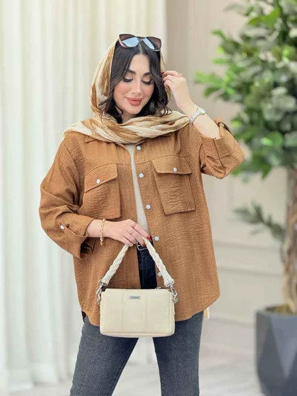 مانتو جیب پاکتی طنین