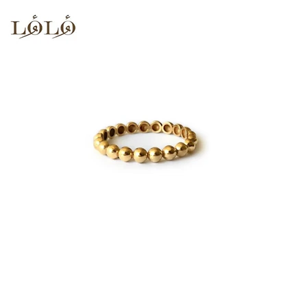 انگشتر نقره توپی