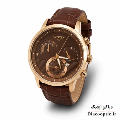 ساعت مچی مردانه موتور ژاپن برند سیتیزن مدل Do1282 چرمی