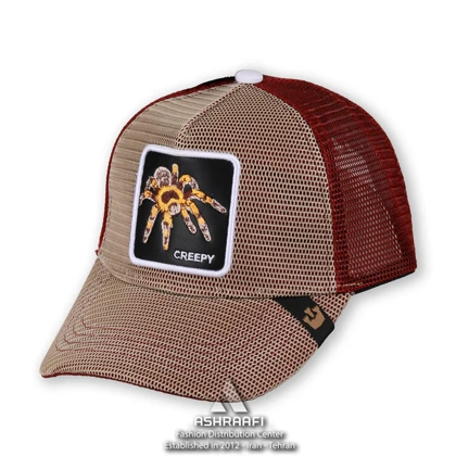 کلاه کپ گورین طرح عنکبوت Trucker Cap HA142