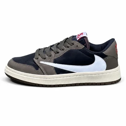کفش کتانی زنانه مدل نایکی ترویس زیتونی Nike travis