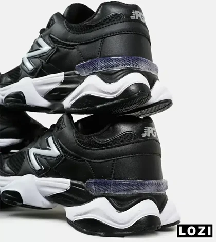 کفش کتانی مردانه و زنانه مشکی سفید NEW BALANCE 9060 مدل 7096
