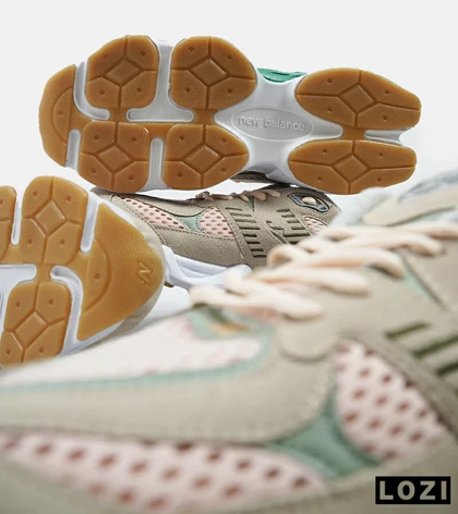 کفش کتانی مردانه و زنانه گلبهی سبز NEW BALANCE 9060 مدل 4152