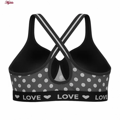 نیم‌تنه ورزشی زنانه ماییلدا مدل بند ضربدری کد 5549