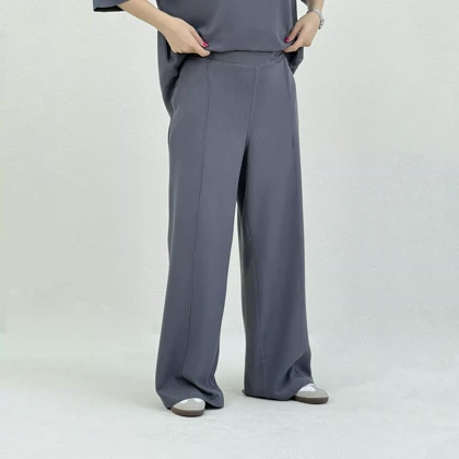 ست تونیک و شلوار زنانه لینن