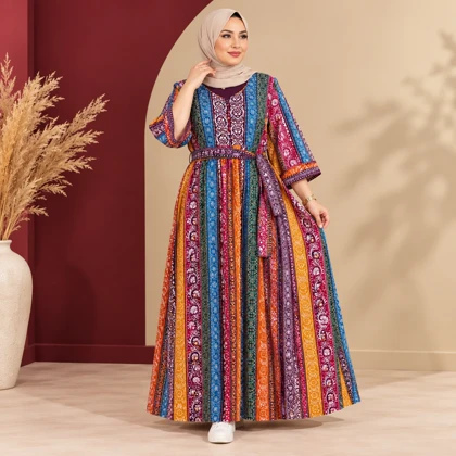 پیراهن هندی سنتی مدل پنجابی کد 6065