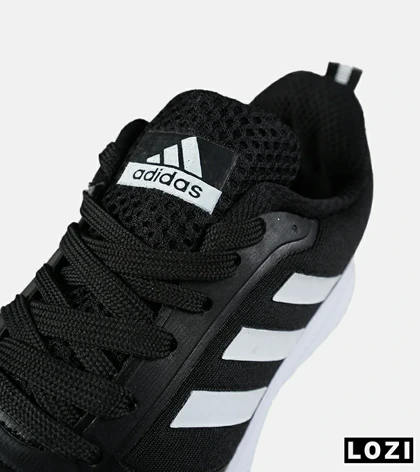 کفش کتانی مردانه و زنانه مشکی سفید ADIDAS adizero SL مدل 7635