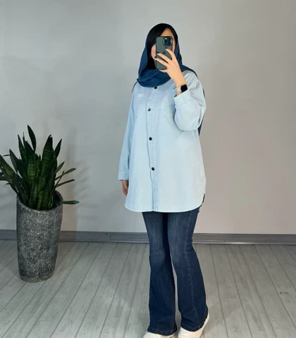 مانتو کتان کاغذی کارن