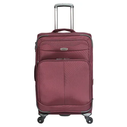 مجموعه سه عددی چمدان پیر کاردین مدل P9090-3 رنگ بنفش به همراه کاور پیرکاردین
