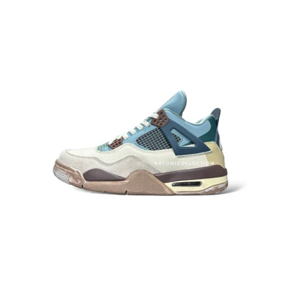 کتانی نایک ایر جردن 4 رترو اسنورلاکس کاستوم Nike Air Jordan 4 Retro Snorlax Custom