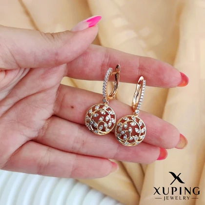 گوشواره آویز پیچک ژوپینگ