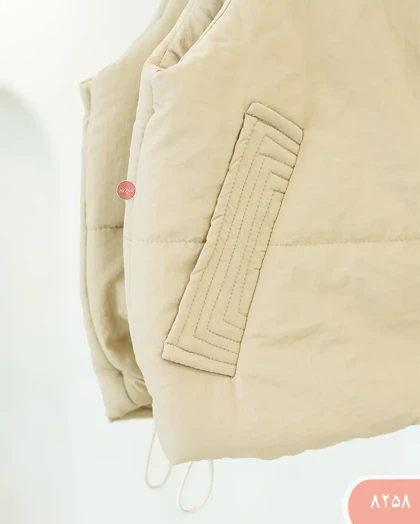 پافرکوتاه یقه ایستاده 8258